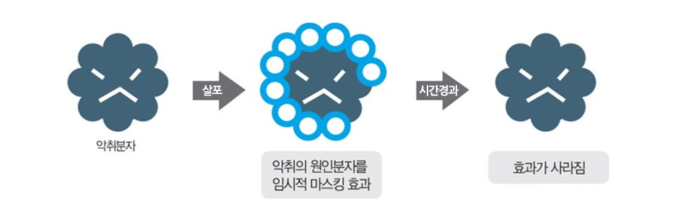 방향제 및 일반 탈취제